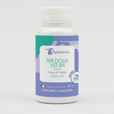 Fer doux Vit B9