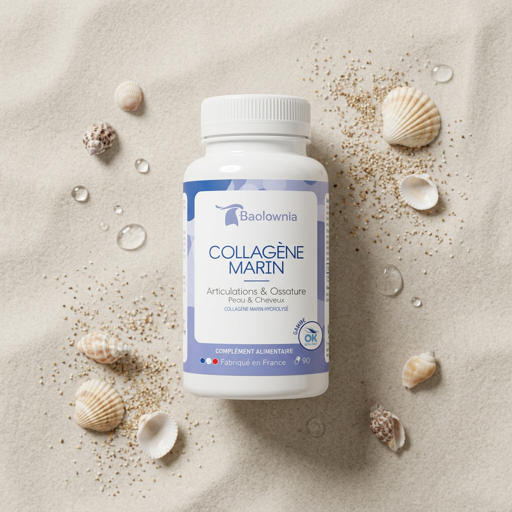 collagène marin mise en scène baolownia complement alimentaire